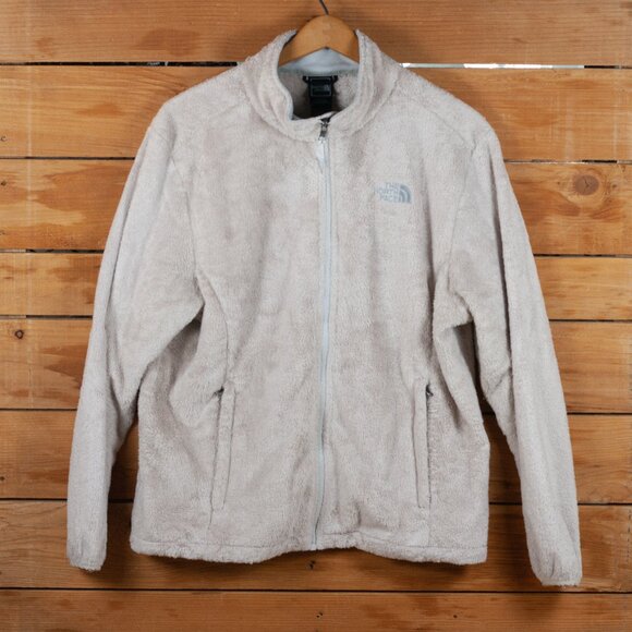 The North Face Fuzzy Fleece Liner Jacket in Off White - Women's XL - Picture 1 of 9